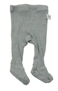 Šedé žebrované polodupky Shein