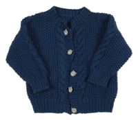 Tmavomodrý prepínaci sveter