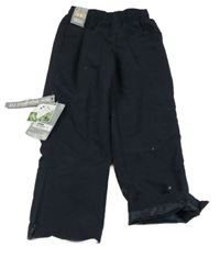 Nové - Tmavomodré šušťákové podšité nohavice St. Bernard