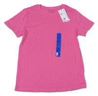 Nové - Růžové žebrované tričko Primark