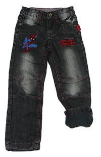 Černo-bílé podšité rifle se Spider-manem C&A