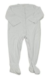 Bílý sametový overal s hvězdičkami Next