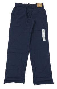 Nové - tmavomodré chino plátěné kalhoty St. Bernard