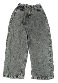 Černé plísňové baggy waist rifle H&M