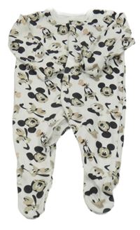 Biely overal s Mickey s kamarády George