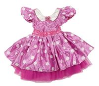 Kostým - Růžové puntíkované šaty - Minnie Disney