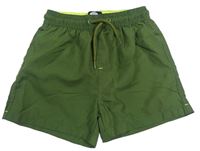 Khaki plážové kraťasy Matalan