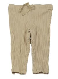 Béžové rebrované legíny Primark