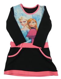 Čierno-modré šaty s Frozen