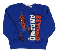 Zafírová mikina so Spidermanem Primark