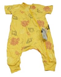 Nové - Žlutý overal s korály a mušlemi