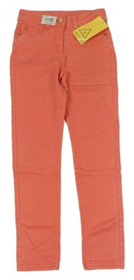 Nové - Korálové teplákové skinny rifle Yigga