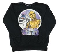 Čierna mikina so Star Wars Tu