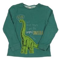 Zelené triko s dinosaurem John Lewis