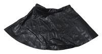 Čierna koženková sukňa H&M