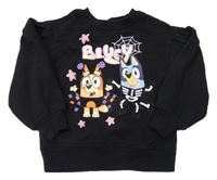 Čierna mikina s Bluey a Bingem Primark