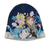 Tmavomodrá čapica s Frozen Disney
