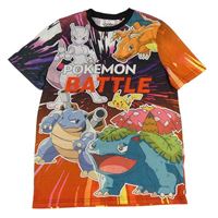 Oranžovo-barevné tričko s Pokémony 