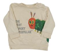 Smotanová mikina s housenkou George