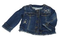 Tmavomodrá riflová buna s korálky Mayoral