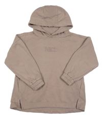 Staroružová mikina s kapucňou Nutmeg