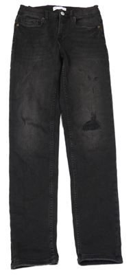 Antracitové skinny rifle Zara