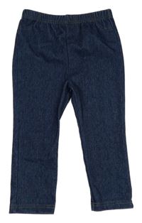 Tmavomodré legíny riflového vzhledu Primark