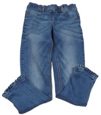 Modré skinny džegíny Next