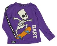 Fialové triko s Bártem Tu