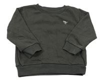 Antracitová mikina s dinem Next