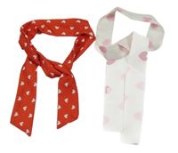 2set - 2x čelenka se srdíčky 