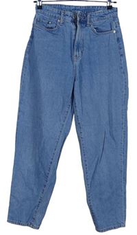 Dámske svetlomodré mom rifle H&M