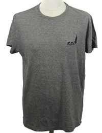 Pánske sivé tričko Primark