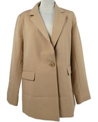 Dámský béžový oversized blejzr New Look 