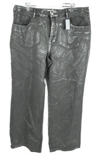 Nové - Dámské šedo-stříbrné rifle Simply Be 