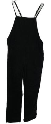 Dámské černé manšestrové lacláče BDG 