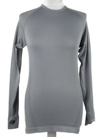 Dámské šedé sportovní funkční triko Work out 