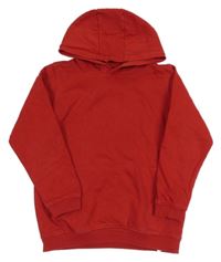 Červená mikina s kapucí TU