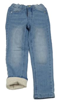 Modré podšité skinny rifle John Baner