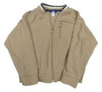 Hnedá prepínaci mikina Okaidi