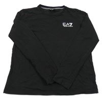 Černé triko Armani 