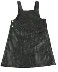 Čierne koženkové šaty Primark