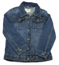 Tmavomodrá riflová bunda Alive