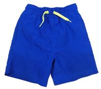 Cobaltovoě modré plážové kraťasy Bluezoo
