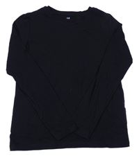 Čierne tričko H&M
