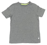 Sivé melírované tričko s vreckom F&F