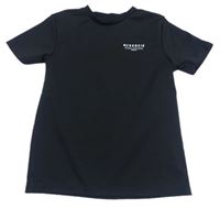 Čierne športové tričko s nápisom McKenzie