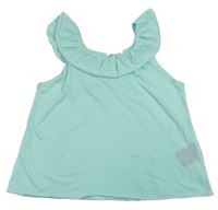 Belasý top s volánikmi H&M