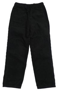 Čierne menšestrové nohavice H&M