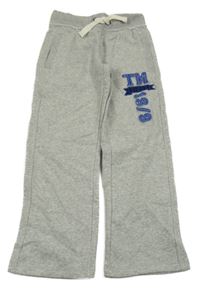 Šedé tepláky s nápisem Pepperts